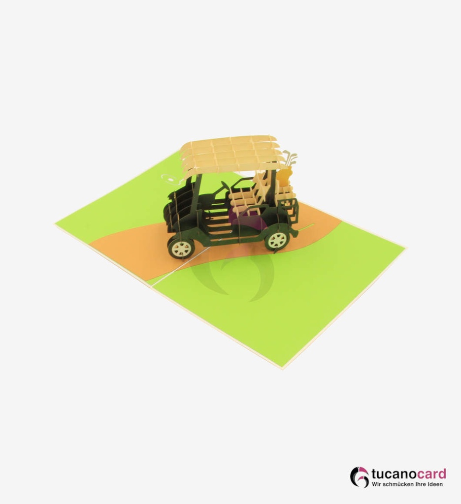 LIMITED EDITION - Golf Caddy - Weiß - 15 x 20 cm